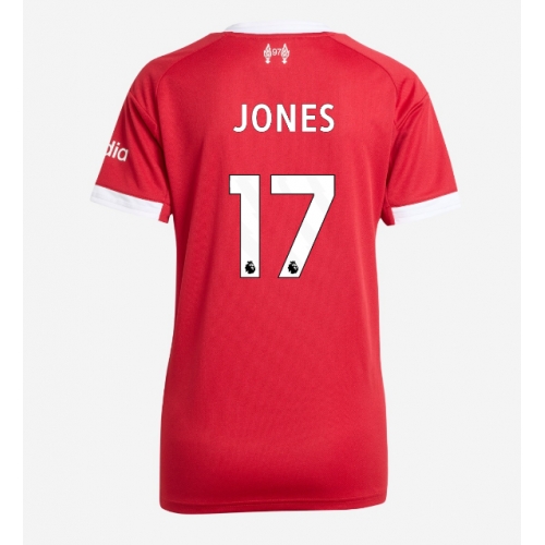 Billige Fotballdrakt Liverpool Curtis Jones #17 Replika Hjemmedrakt Dame 2025-26 Kortermet Billige Fotballdrakt Liverpool Curtis Jones #17 Replika Hjemmedrakt Dame 2025-26 Kortermet